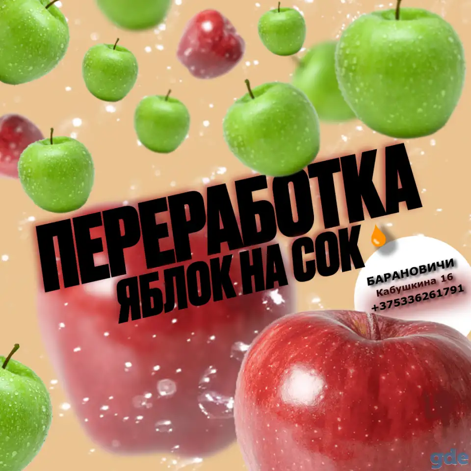 Переработаю ваши яблоки на сок, фотография 1