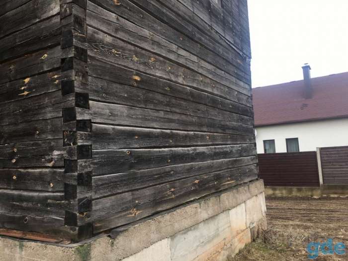 Продается готовый дом из бруса 9 на 9 , с крышей 