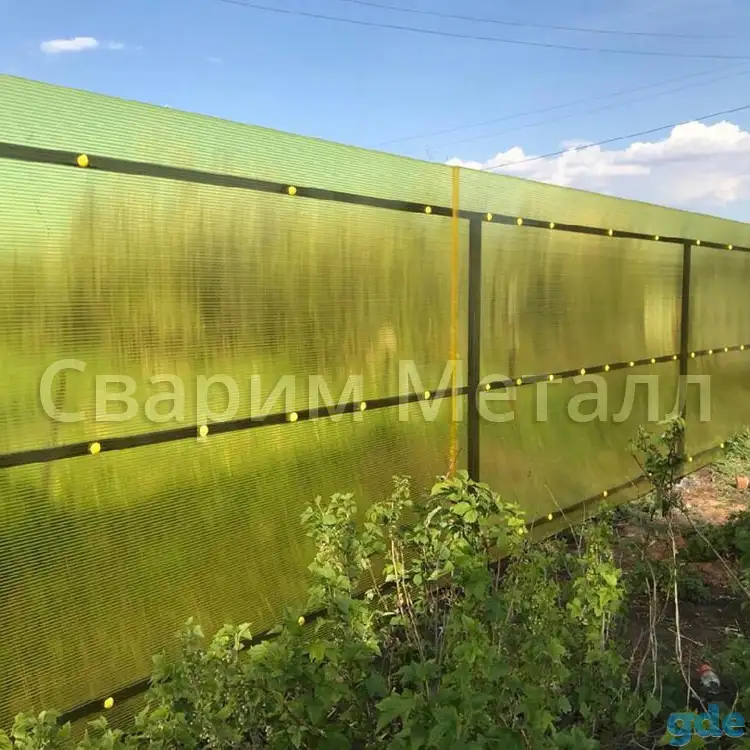 Заборы из металла всех видов, фотография 7
