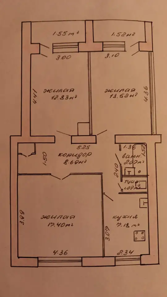 3-х Комнатная квартира, Дзержинского 66, фотография 2