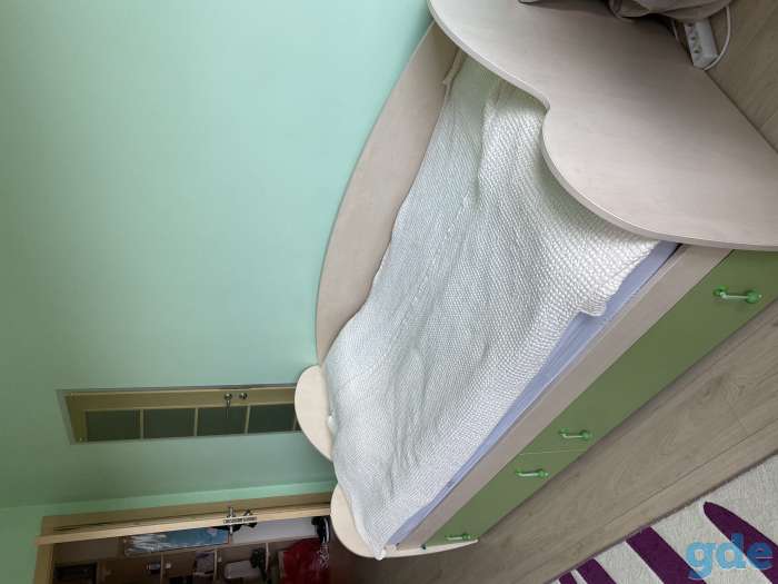 Продам коллекцию детской мебели Миа Softform с двумя тахтами и 2 иатрасами, фотография 4