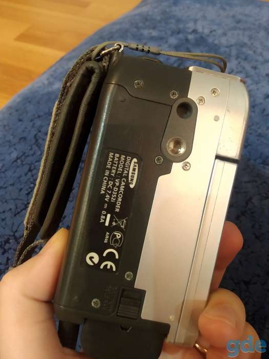 Продам КАССЕТНУЮ видеокамеру Samsung VP-D352i в рабочем хорошем состоянии, фотография 7