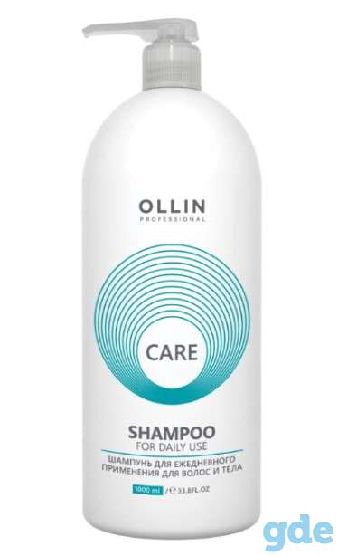 OLLIN CARE Шампунь для ежедневного применения для волос и тела, 1000мл, фотография 1