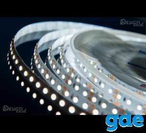 Открытая светодиодная лента SMDled/m 12V IP33 White DesignLED, фотография 1