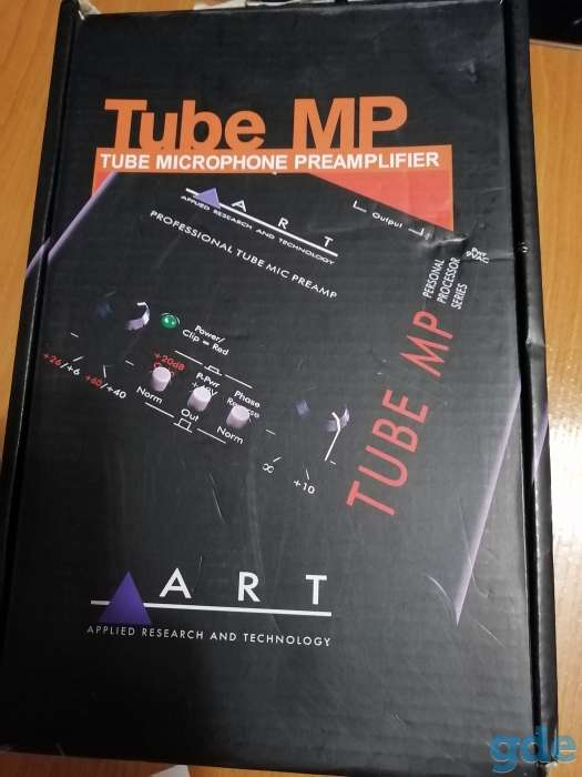 микрофонный предусилитель Art Tube Mp, фотография 1
