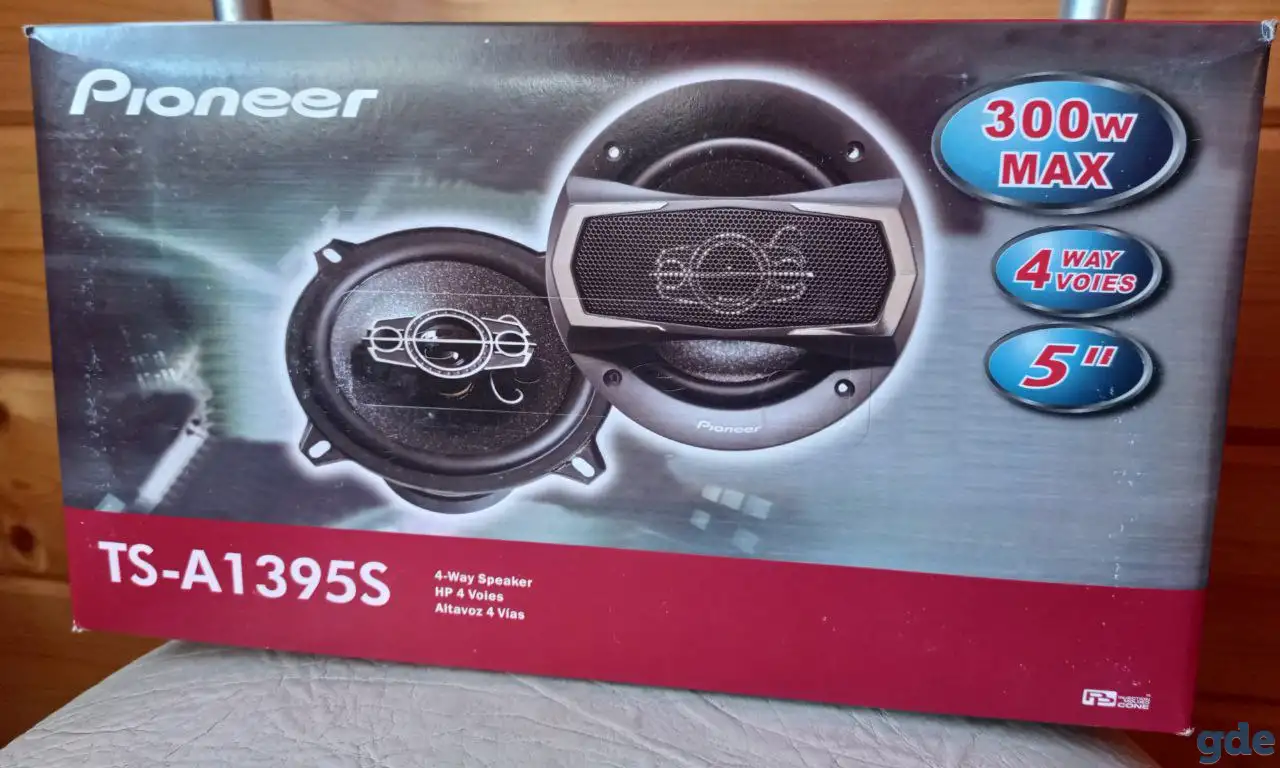 АВТОМОБИЛЬНЫЕ КОЛОНКИ PIONEER TS-A1395S, фотография 1