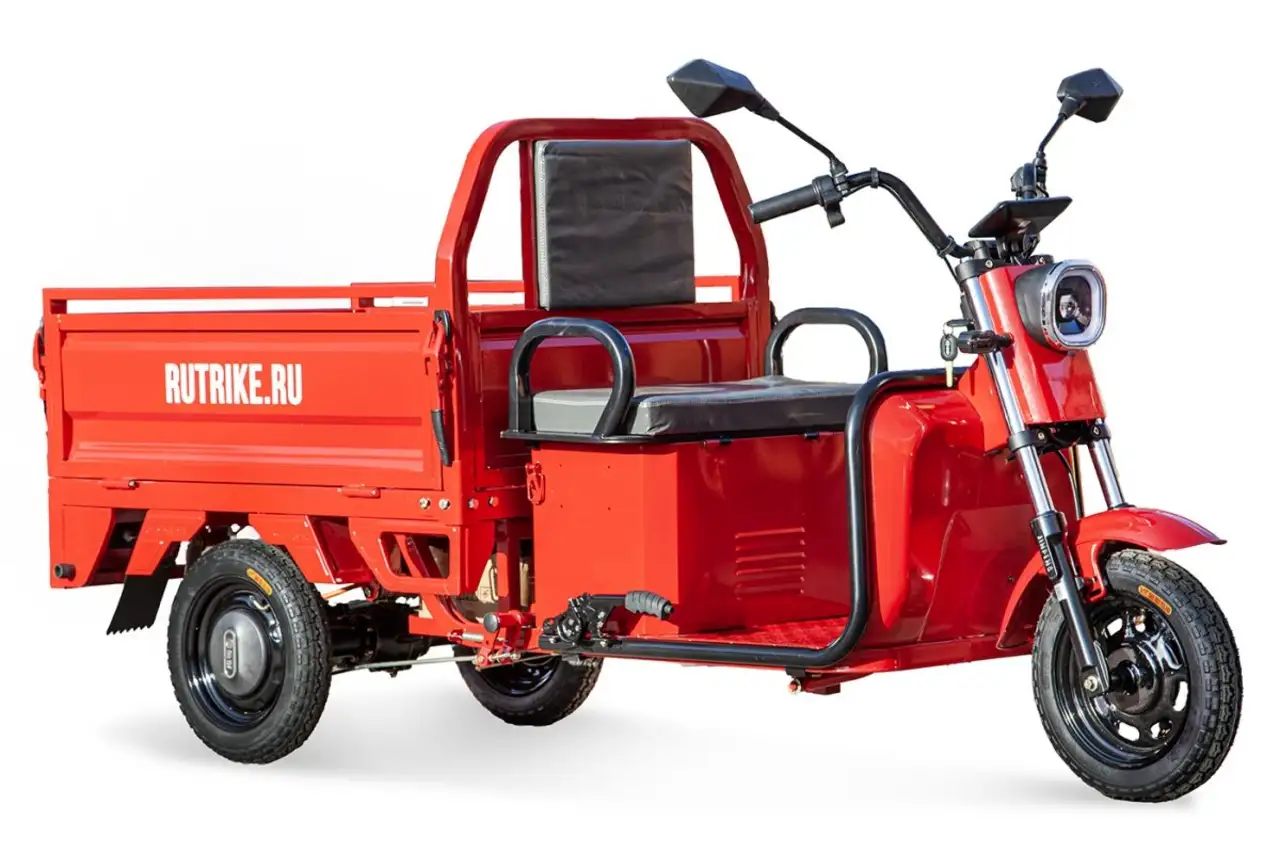 Грузовой электротрицикл rutrike амулет 1100 60v650w, фотография 1