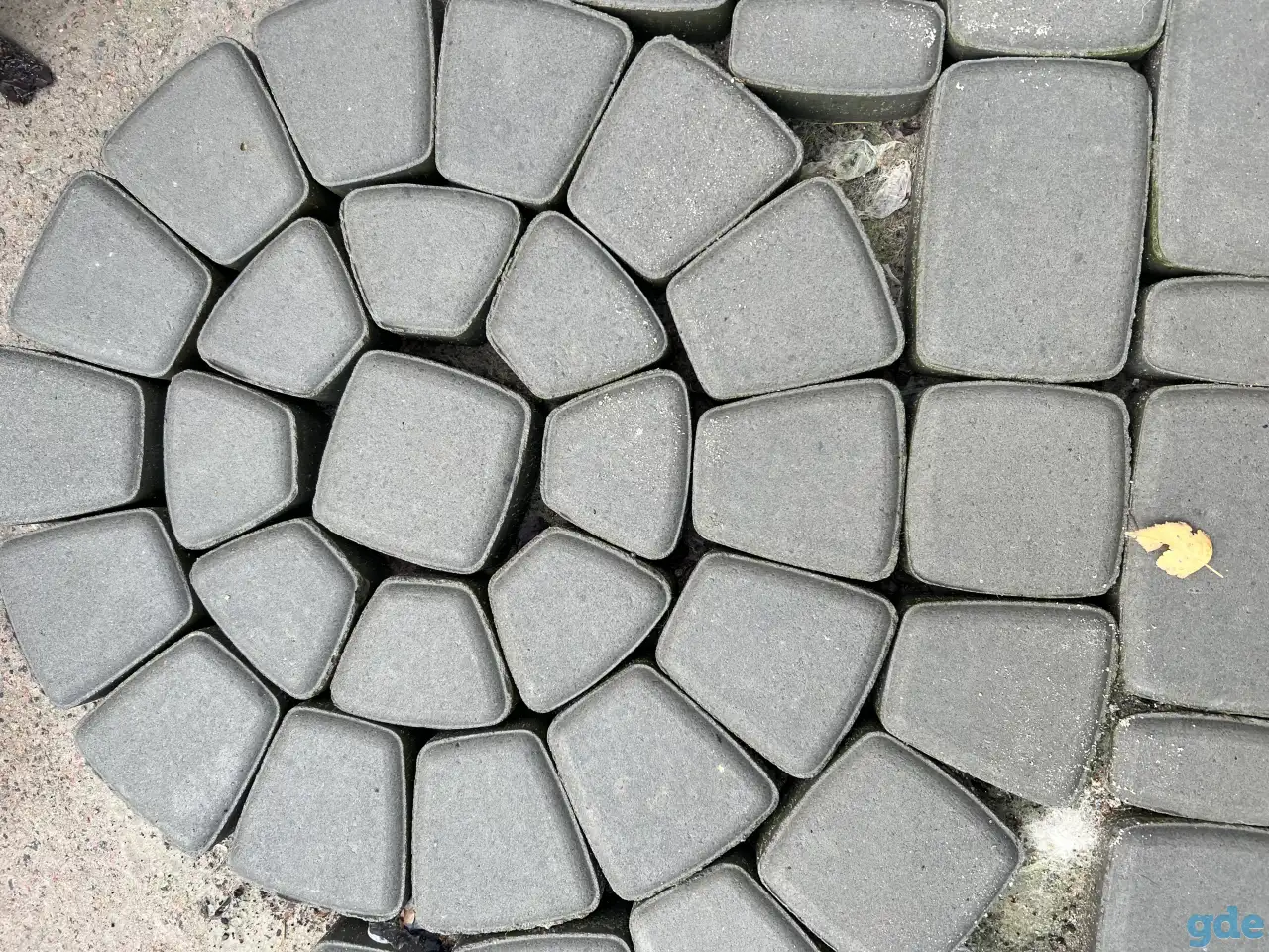 Бордюр и тротуарная плитка, фотография 4