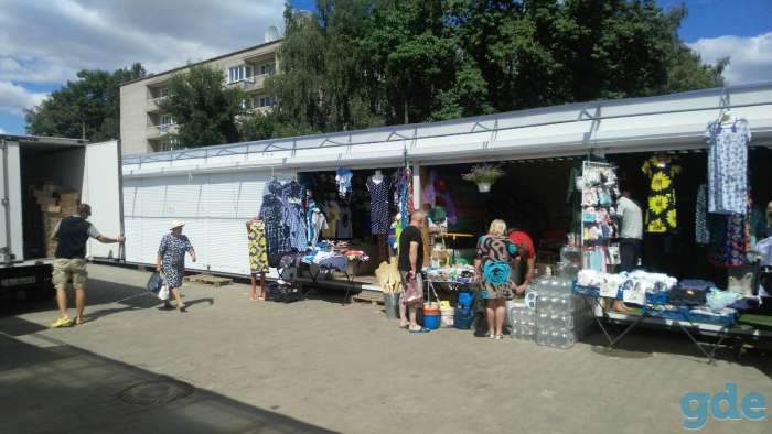 Торговый павильон ролетного типа, переулок Гоголя 2Б универсальный рынок 