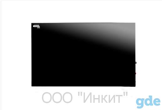 Инфракрасный обогреватель черный СТН 500 Вт с регулятором, фотография 1