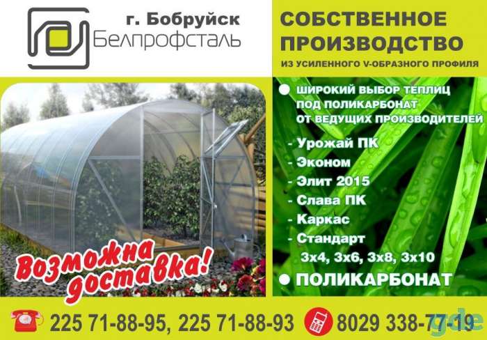 Теплица из поликарбоната от производителя !!!!, фотография 1