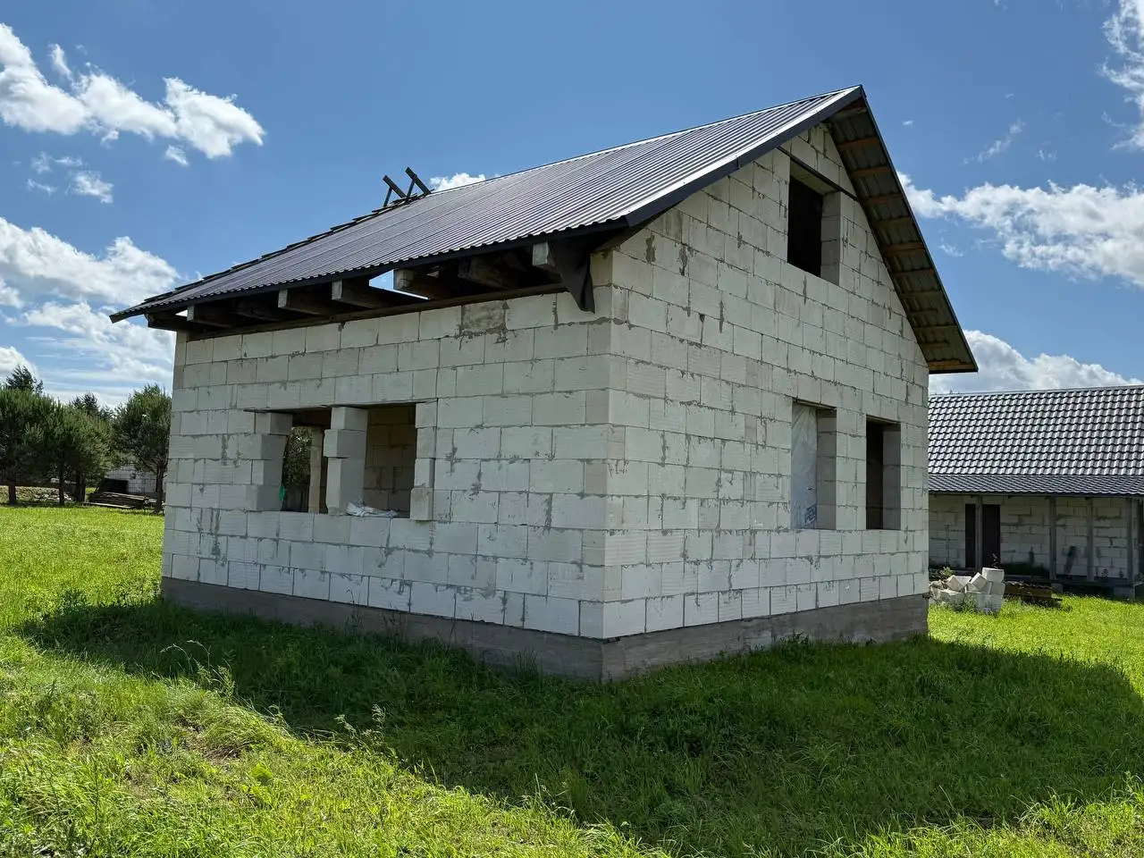 Участок 10 соток у Немана с законсервированным домом, фотография 3