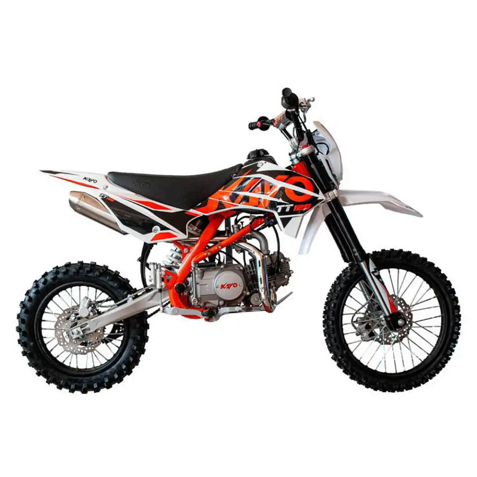 Питбайк KAYO BASIC K125EA 1714 KRZ полуавтомат, фотография 3