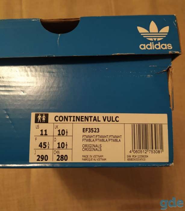 Продаю кеды Adidas continental vulc, фотография 4