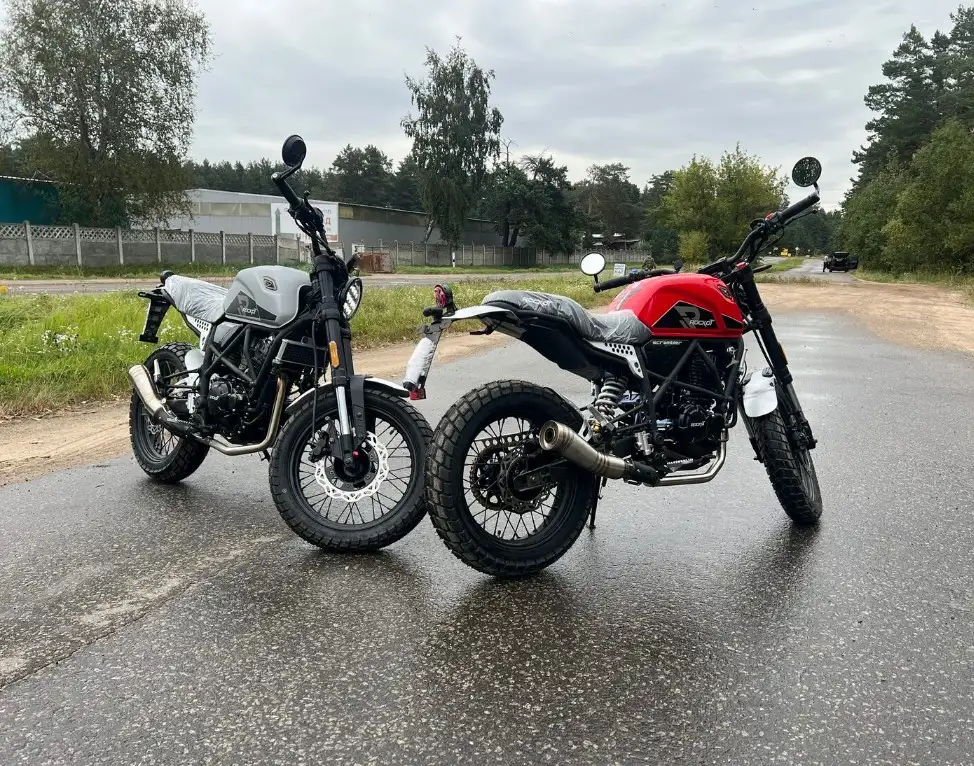 Мотоцикл ROCKOT SCRAMBLER, фотография 1