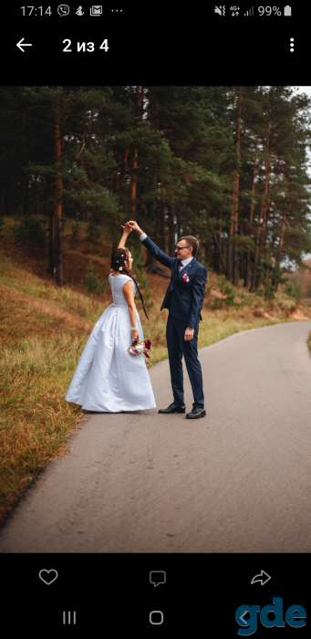 Свадебное платье, фотография 3