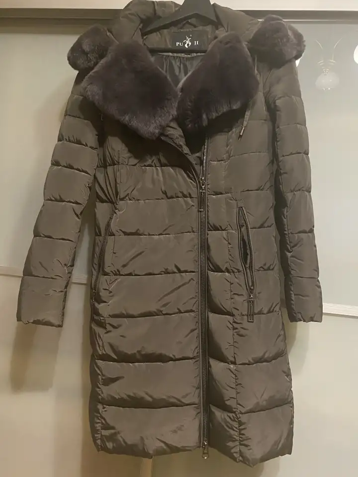 Продам пальто женское зимнее бу, фотография 1