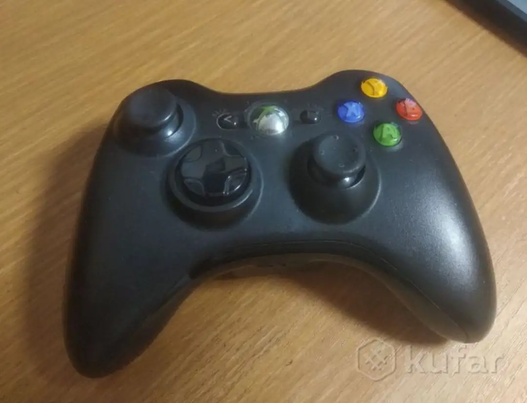 Геймпад XBOX 360 джойстик 100 оригинал беспроводной, фотография 1
