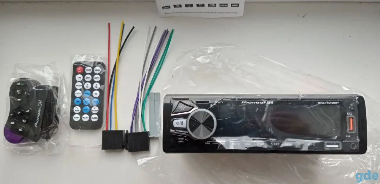 АВТОМАГНИТОЛА PIONEER MVH-Y8059MBT (MVH-Y8058MBT), фотография 9