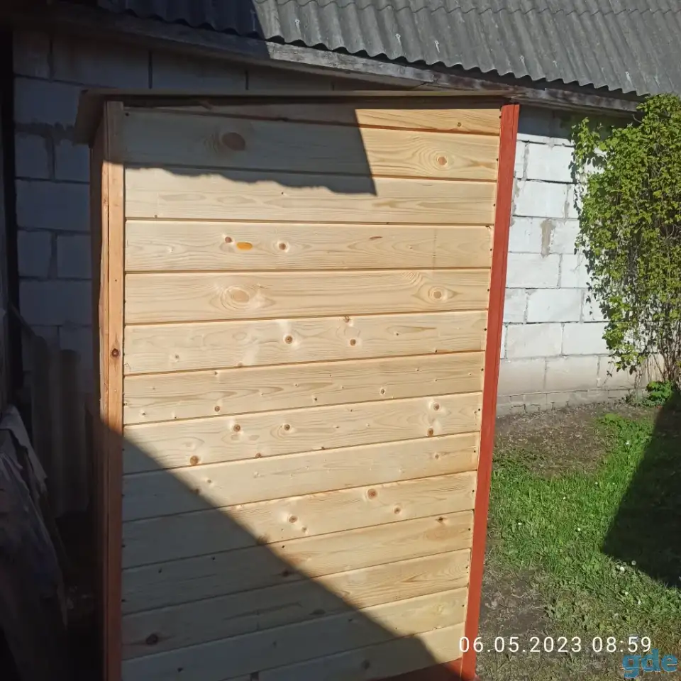 Туалет дачный, фотография 1