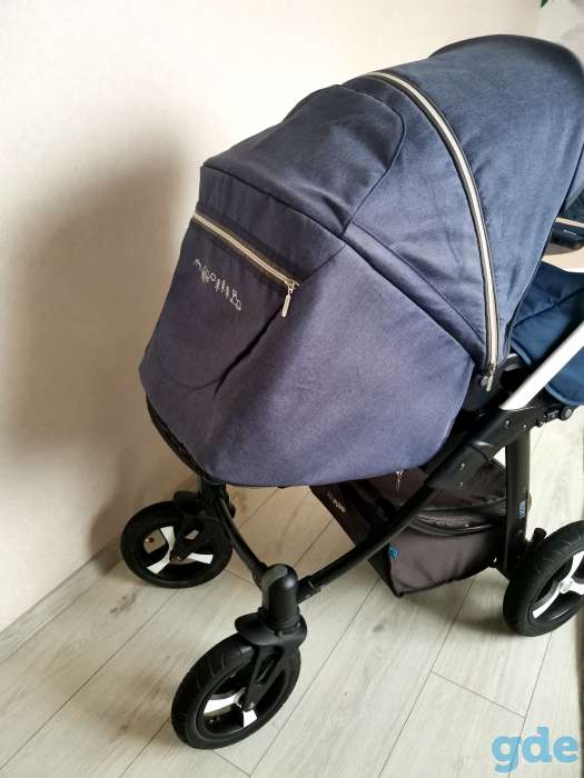 Детская коляска Baby Design Husky 2в1 плюс зимний конверт, фотография 10