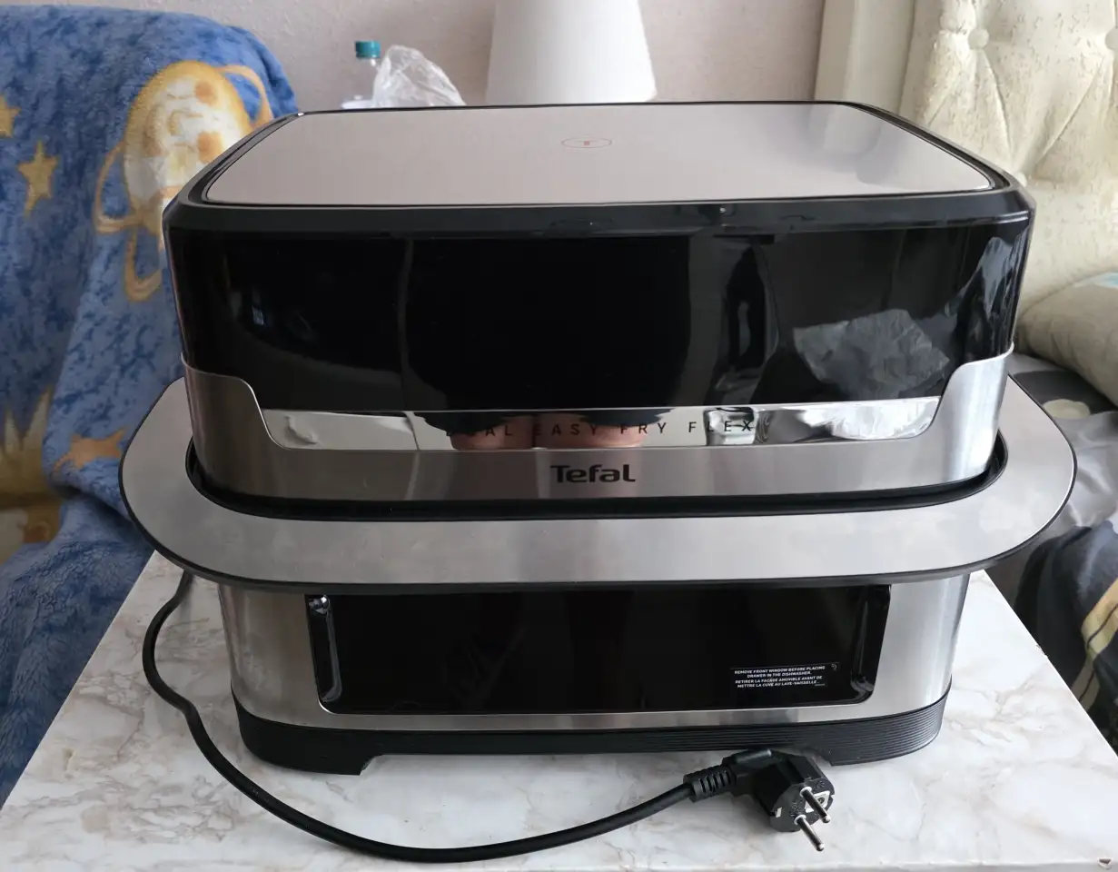 Аэрогриль Dual Easy Fry Flex EY9228E0, 9 л, 7 программ, фотография 4