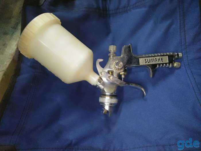 Продаю пневматический краскопульт Sumake SS-1102, фотография 1