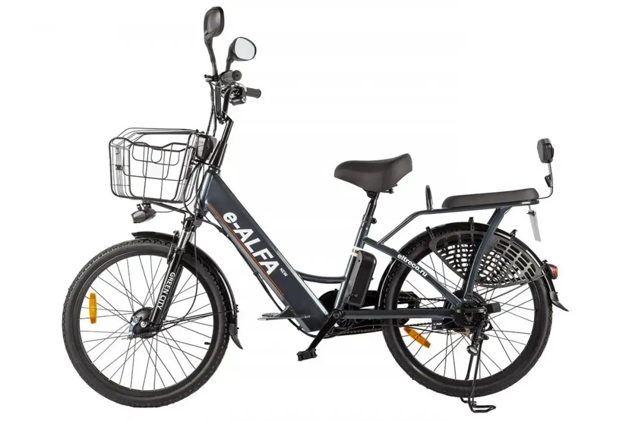 Велогибрид green city e-alfa new, фотография 12