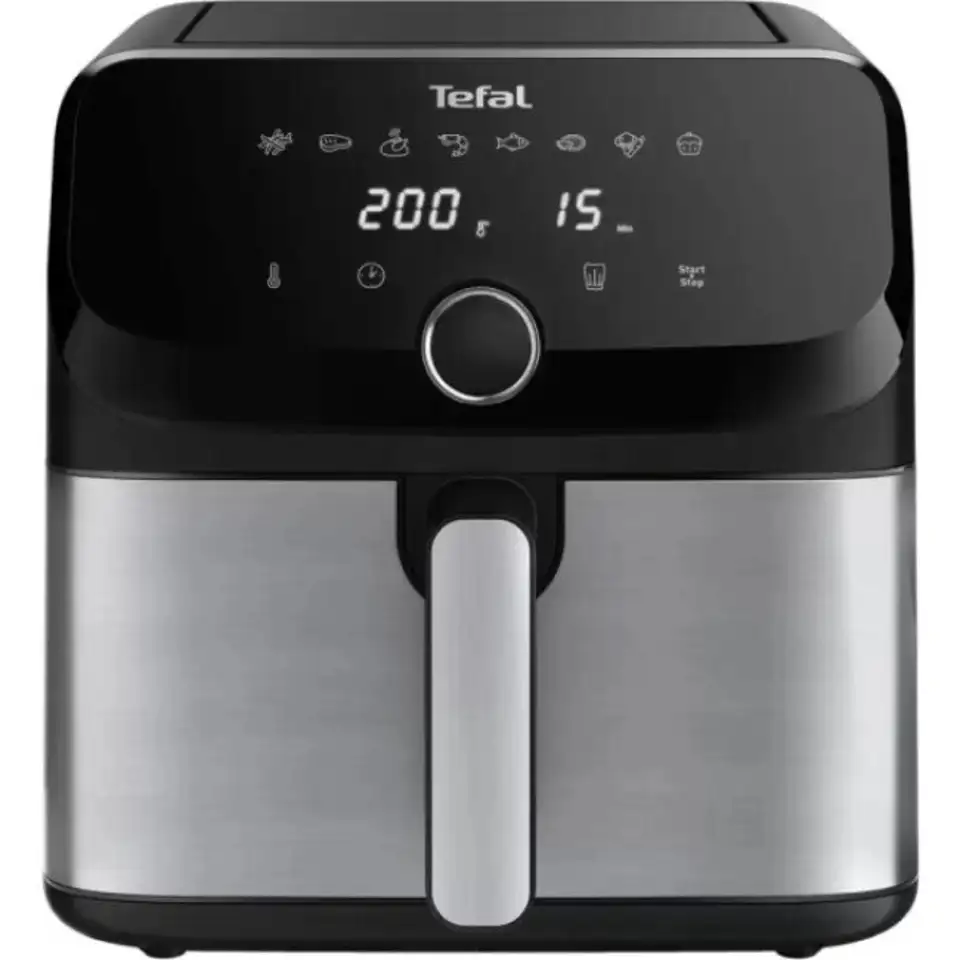 Аэрогриль (аэрофритюрница) tefal easy fry mega ey855d10, фотография 1