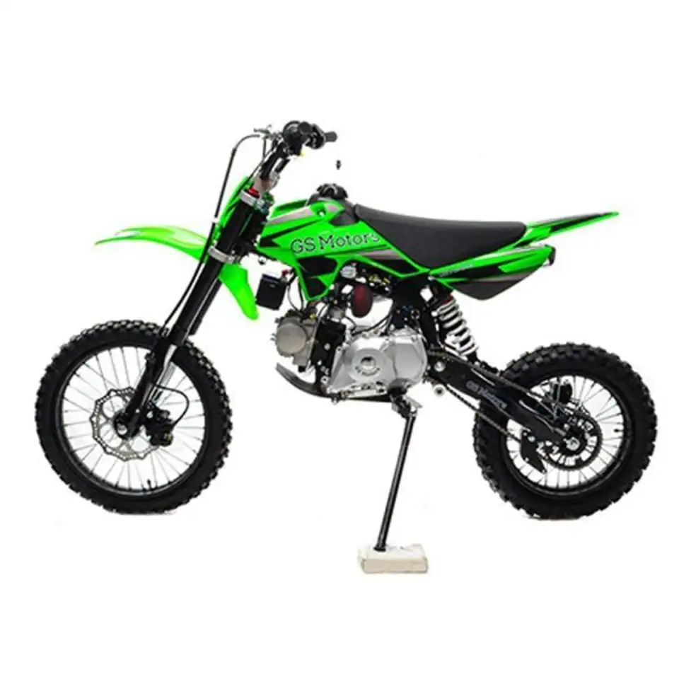 Питбайк gs motors s12 17/14 e зеленый, фотография 1