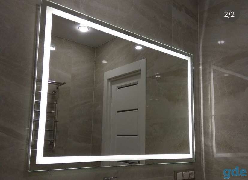 Современные зеркала с LED подсветкой, фотография 1