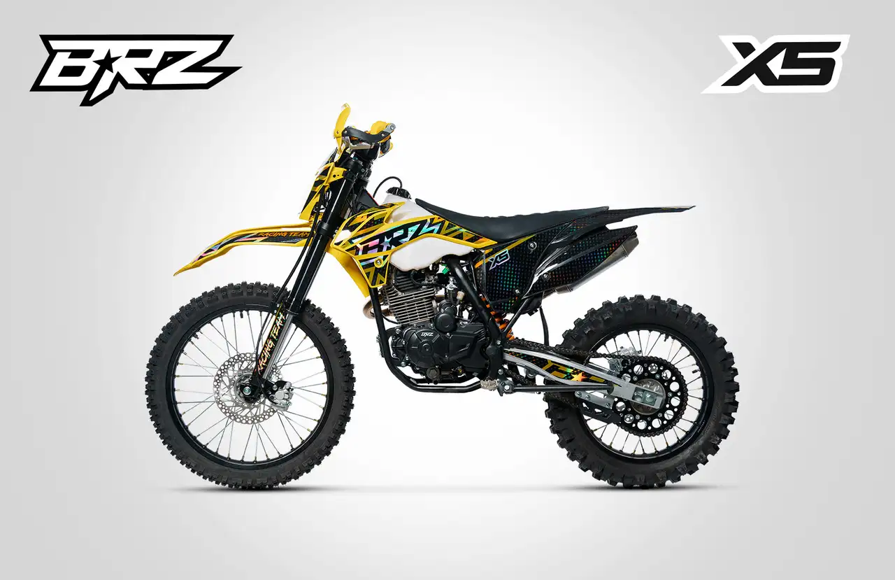 Мотоцикл brz x5 (172fmm, 2023 г.) gold, фотография 2