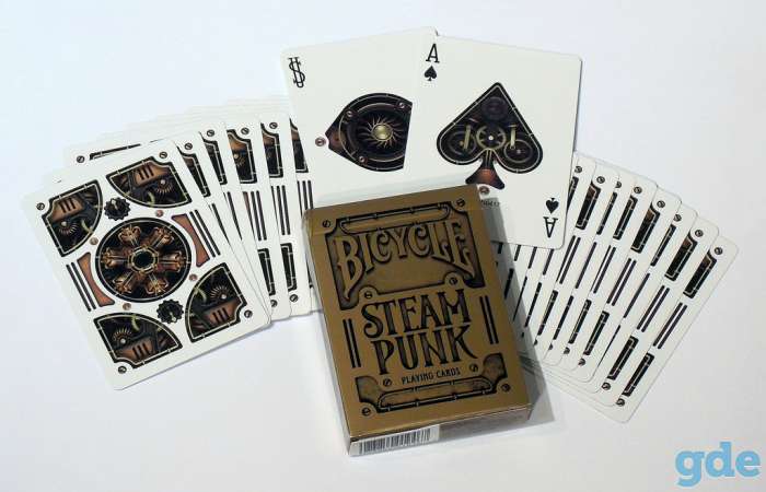 Игральные карты. Bicycle Steampunk, фотография 3