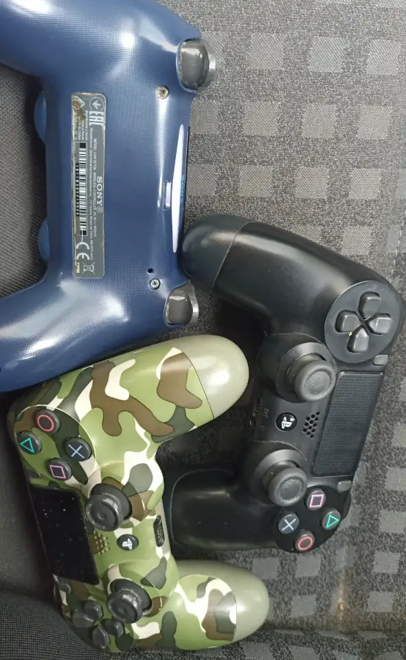 Джойстик геймпад ПС4 Sony DualShock 4 v2 синяя полночь шт, фотография 2