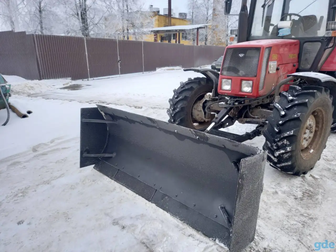 Отвал для навоза на мтз 82, фотография 1