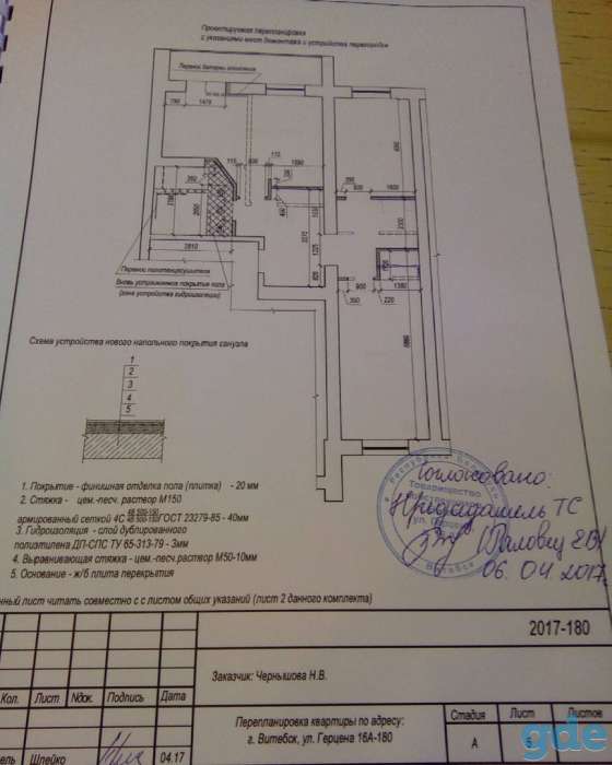 Перенос полотенцесушителя (согласование и получение разрешений), фотография 1