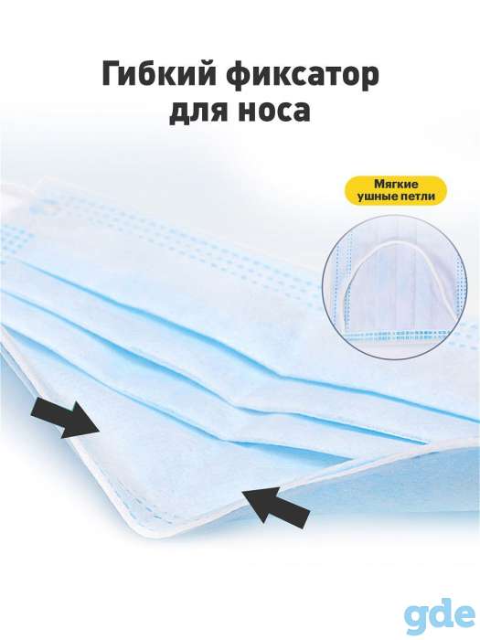 3-слойные защитные маски от 0,15р, фотография 3