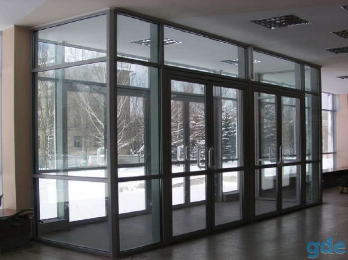Алюминиевые перегородки офисные, фотография 3