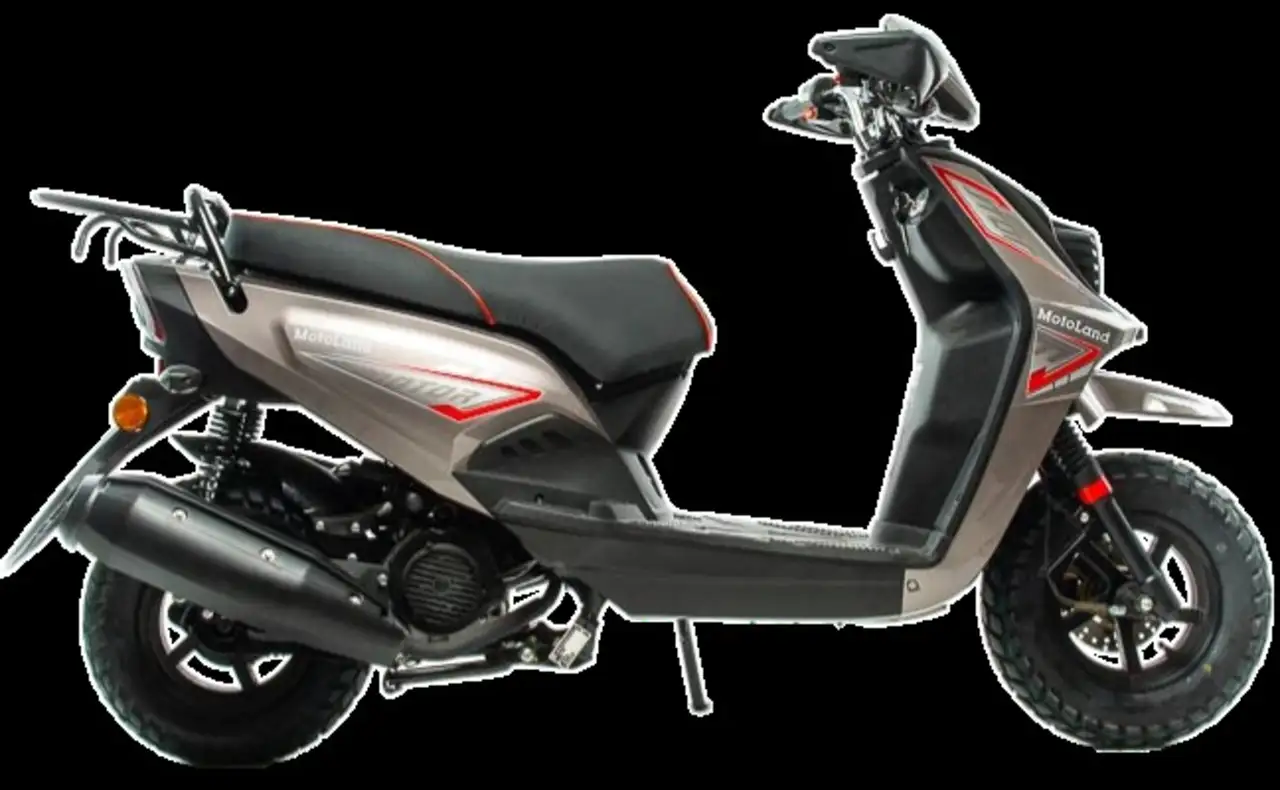 Скутер motoland matrix 150 серый, фотография 1