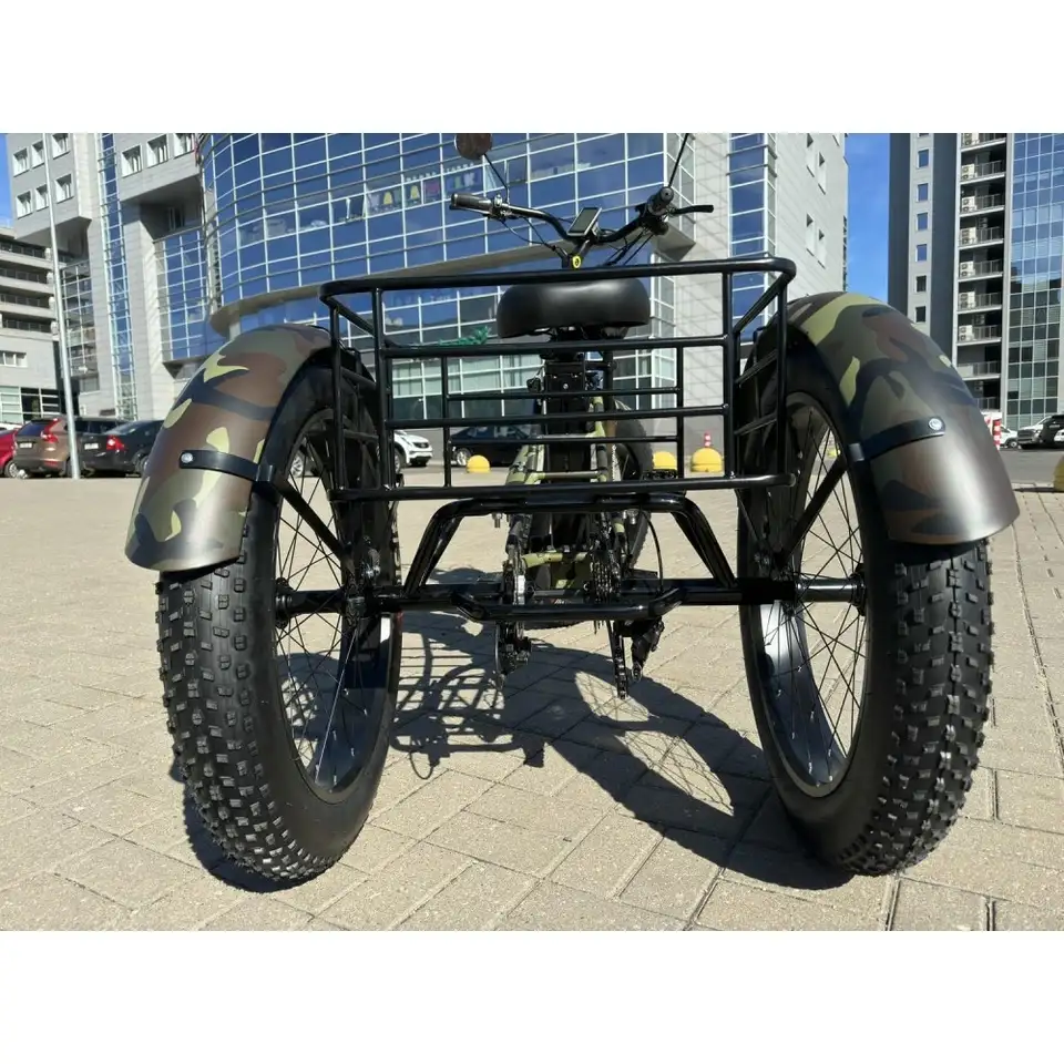 Электровелосипед smartbalance tank trike, фотография 3