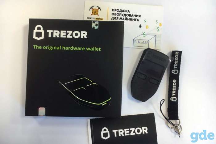 Trezor - холодный кошелек, фотография 1