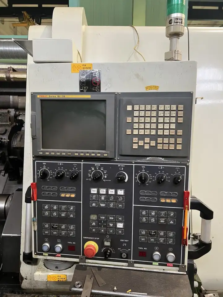 Токарный станок TNC-N200DST с ЧПУ Fanuc (с контршпинделем), фотография 2