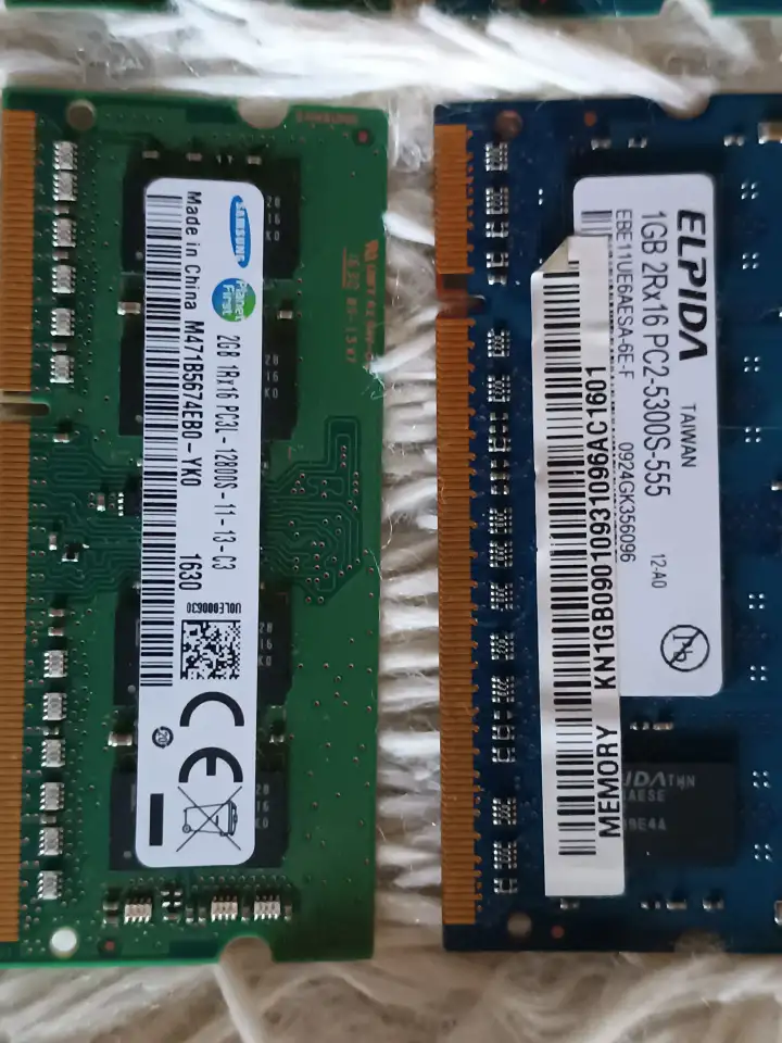 Оперативная память DDR 3 1 Gb PC 3 2 Gb PC 2 1 Gb, фотография 3