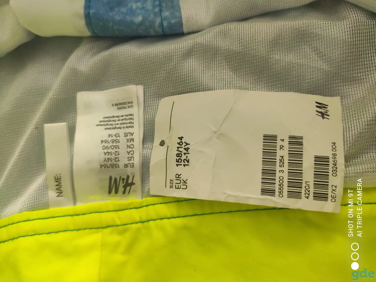 Шорты H&M 12-14лет, фотография 2