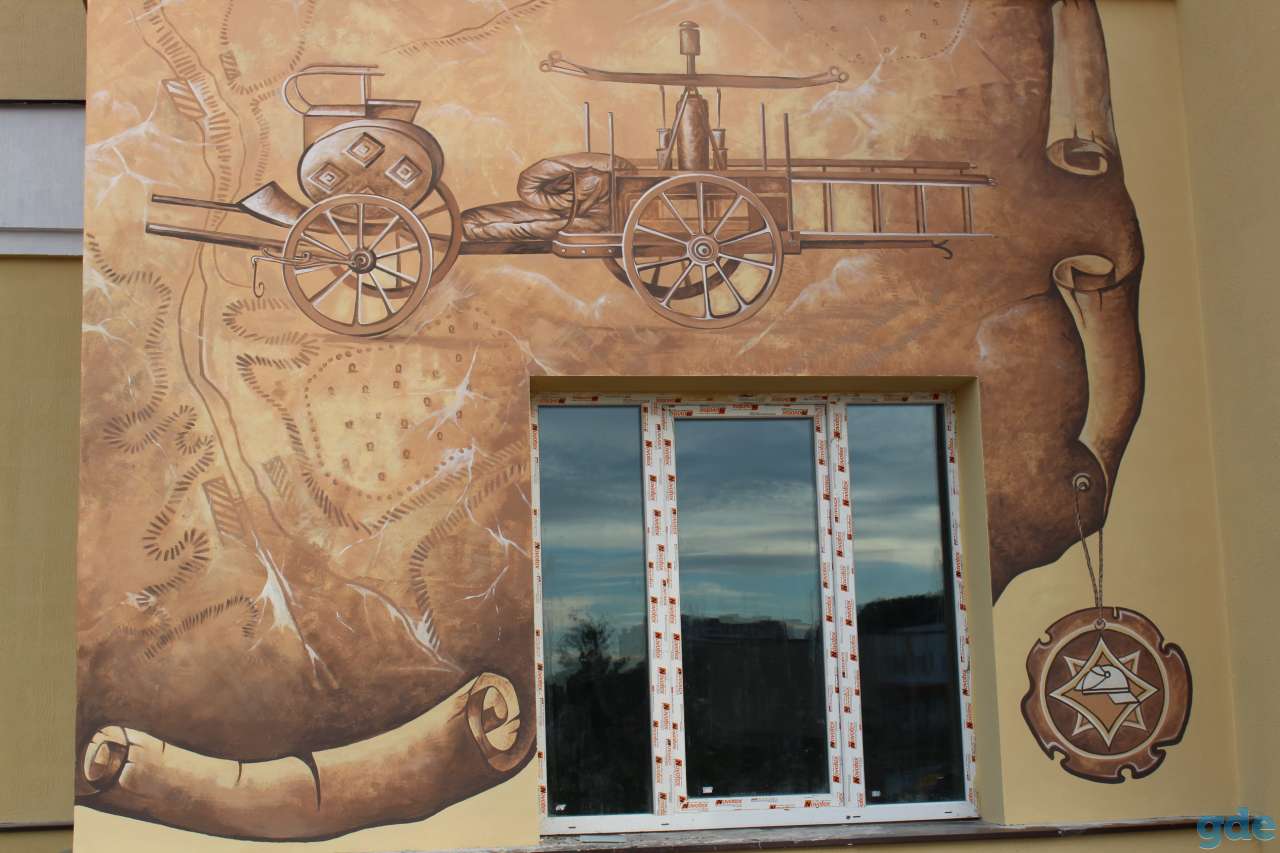 рисую на стенах в интерьере и экстерьере, фотография 8