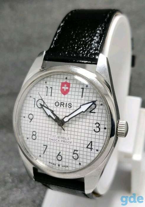 Мужские механические винтажные часы Oris 80s 38 мм, фотография 4