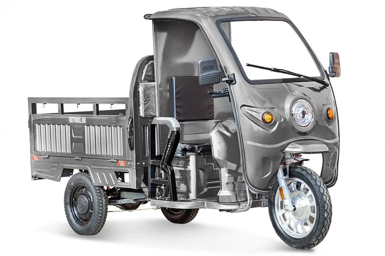 Грузовой электротрицикл rutrike гермес pro 1500 72v2200w, фотография 1