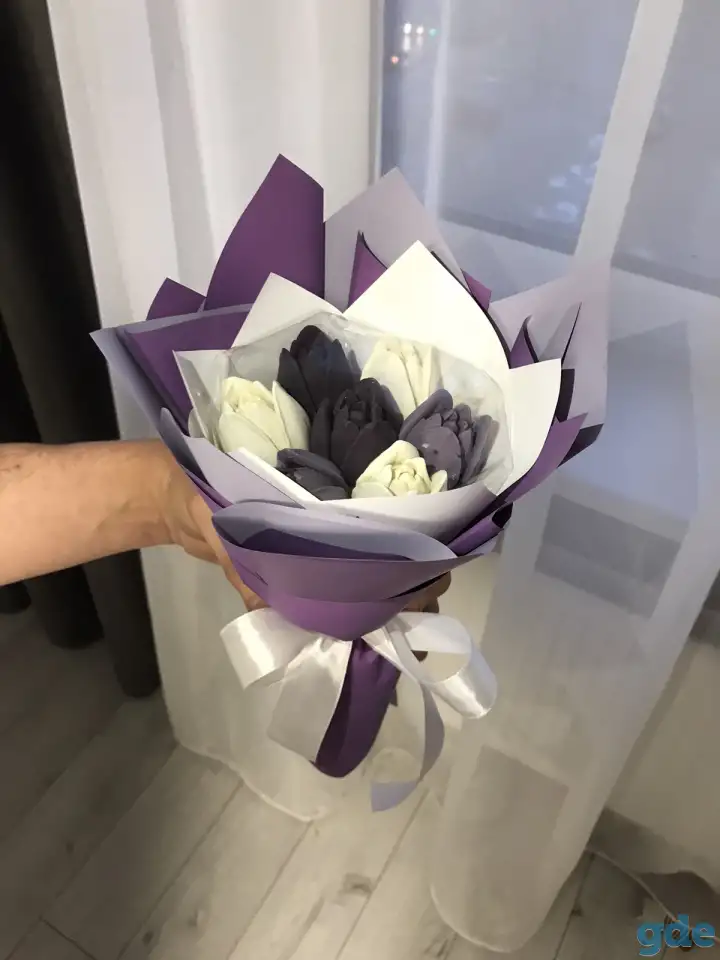 Шоколадные цветы, фотография 1