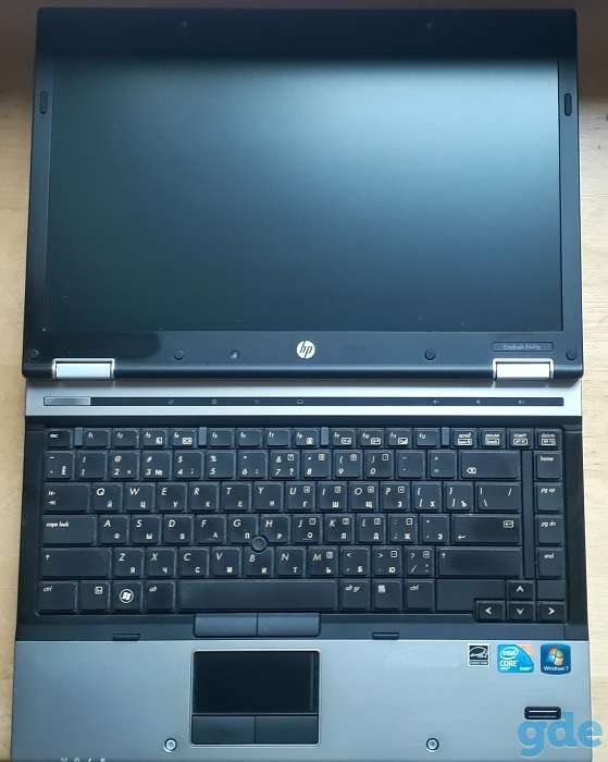 Ноутбук HP EliteBook 8440p, Core i7 620M/8GB/256SSD/Win10Pro, б/у в отличном состоянии, фотография 3
