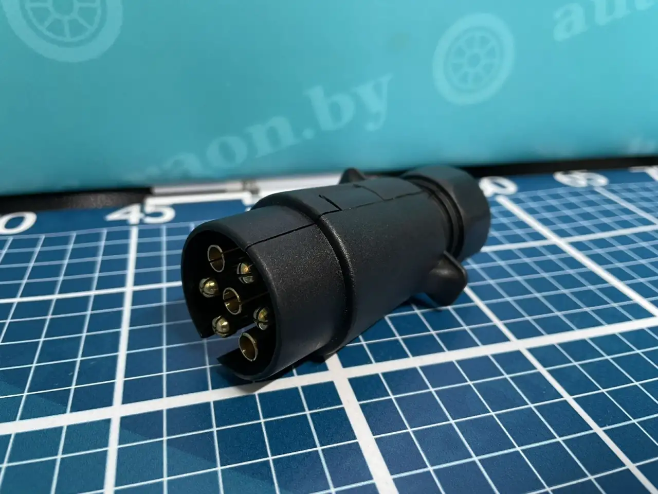 Штепсельный разъем 7 PIN ПАПА для прицепа, фотография 1